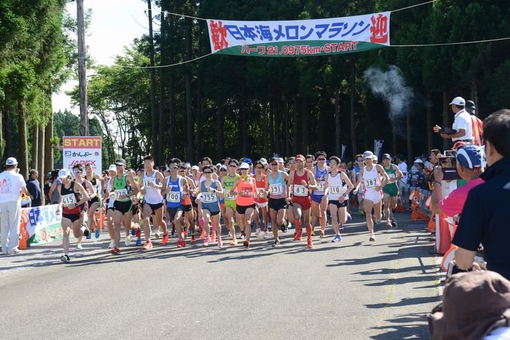 2022年大会】第34回 日本海メロンマラソン(秋田県 男鹿市 館山近隣公園 ...