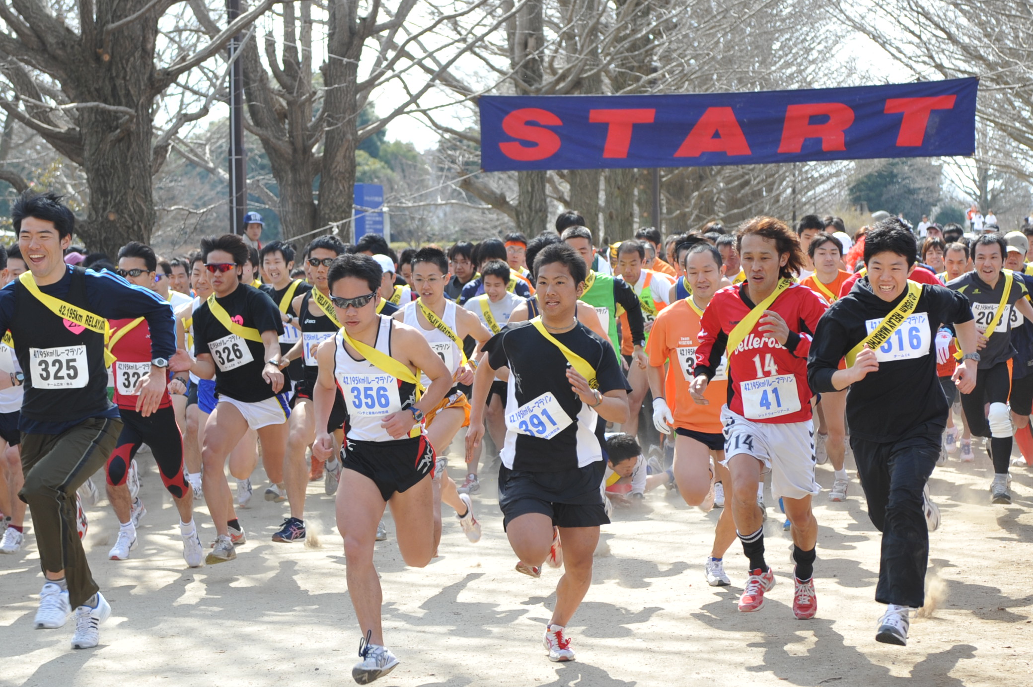 42.195km リレーマラソン第32回 国営昭和記念公園大会(東京都 立川市